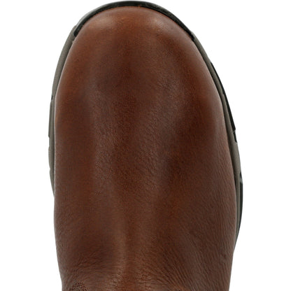 Michelin Men's HydroEdge 11" Alloy Toe Waterproof Metguard Work Boot- Black- MIC0007 - Overlook Boots