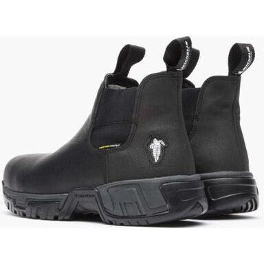 Georgia Men's Michelin 6" Alloy Toe Waterproof Puncture Resistant Chelsea Work Boot- Black- MIC0008 - Overlook Boots