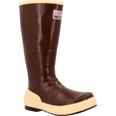 Xtratuf Men's Legacy Nxt Waterproof Deck Work Boot -Brown- MNXT900  - Overlook Boots