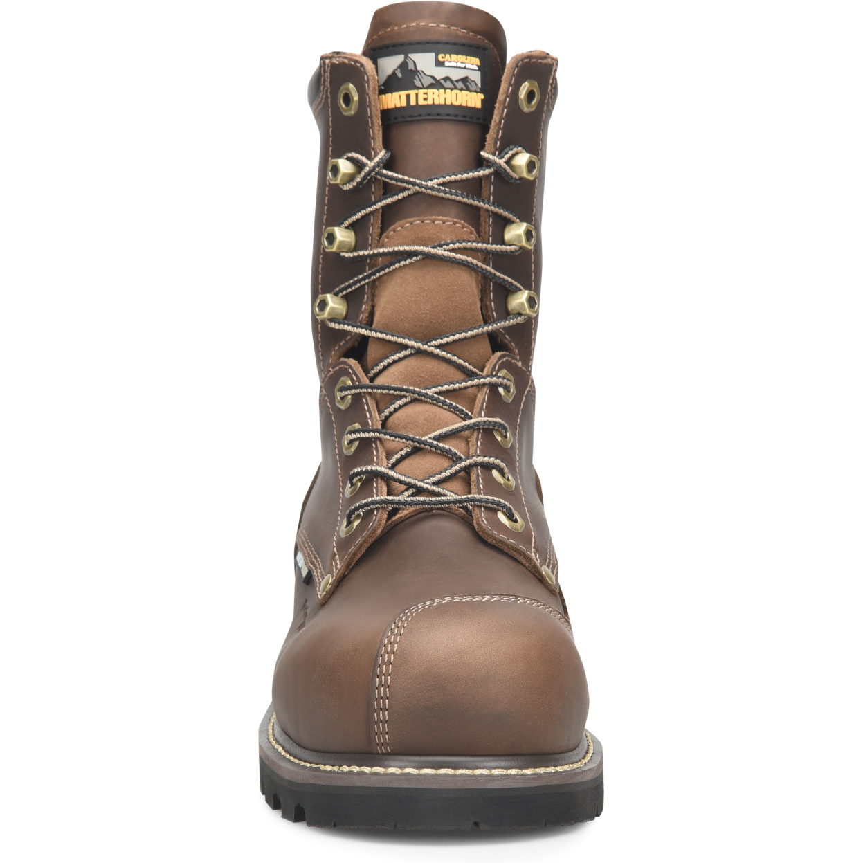 Matterhorn Men's Corvus 8" Waterproof Composite Toe PunCompositeure Work Boot -Brown- MT2508 - Overlook Boots
