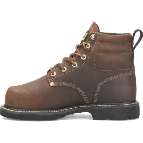 Matterhorn Men's D30 6" Steel Toe Waterproof Metguard Work Boot -Brown- MT2520 - Overlook Boots