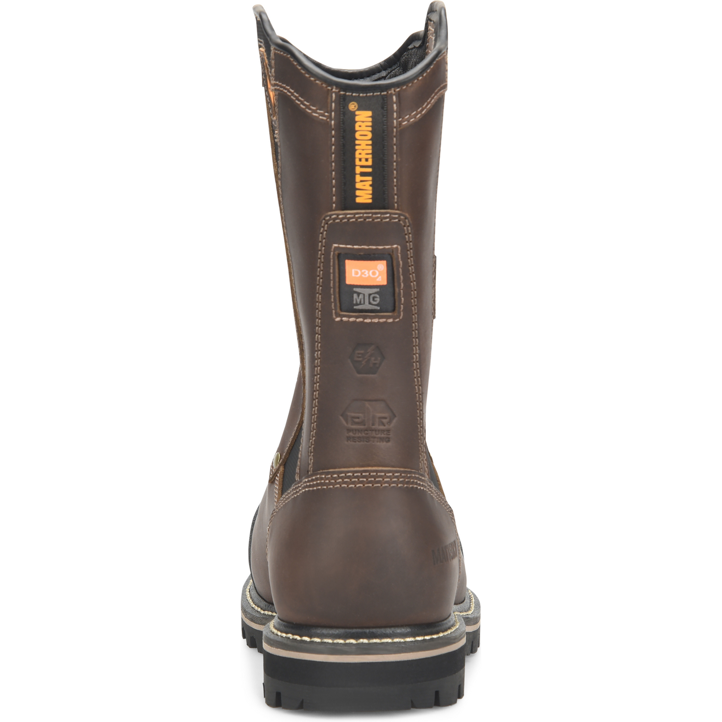 Matterhorn Men's Ibeam 10" Waterproof Composite Toe Metguard Work Boot -Brown- MT2540 - Overlook Boots