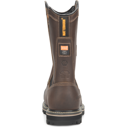 Matterhorn Men's Ibeam 10" Waterproof Composite Toe Metguard Work Boot -Brown- MT2540 - Overlook Boots