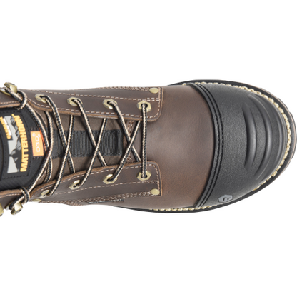 Matterhorn Men's Ibeam 6" Waterproof Composite Toe Metguard Work Boot Brown - MT2546 - Overlook Boots