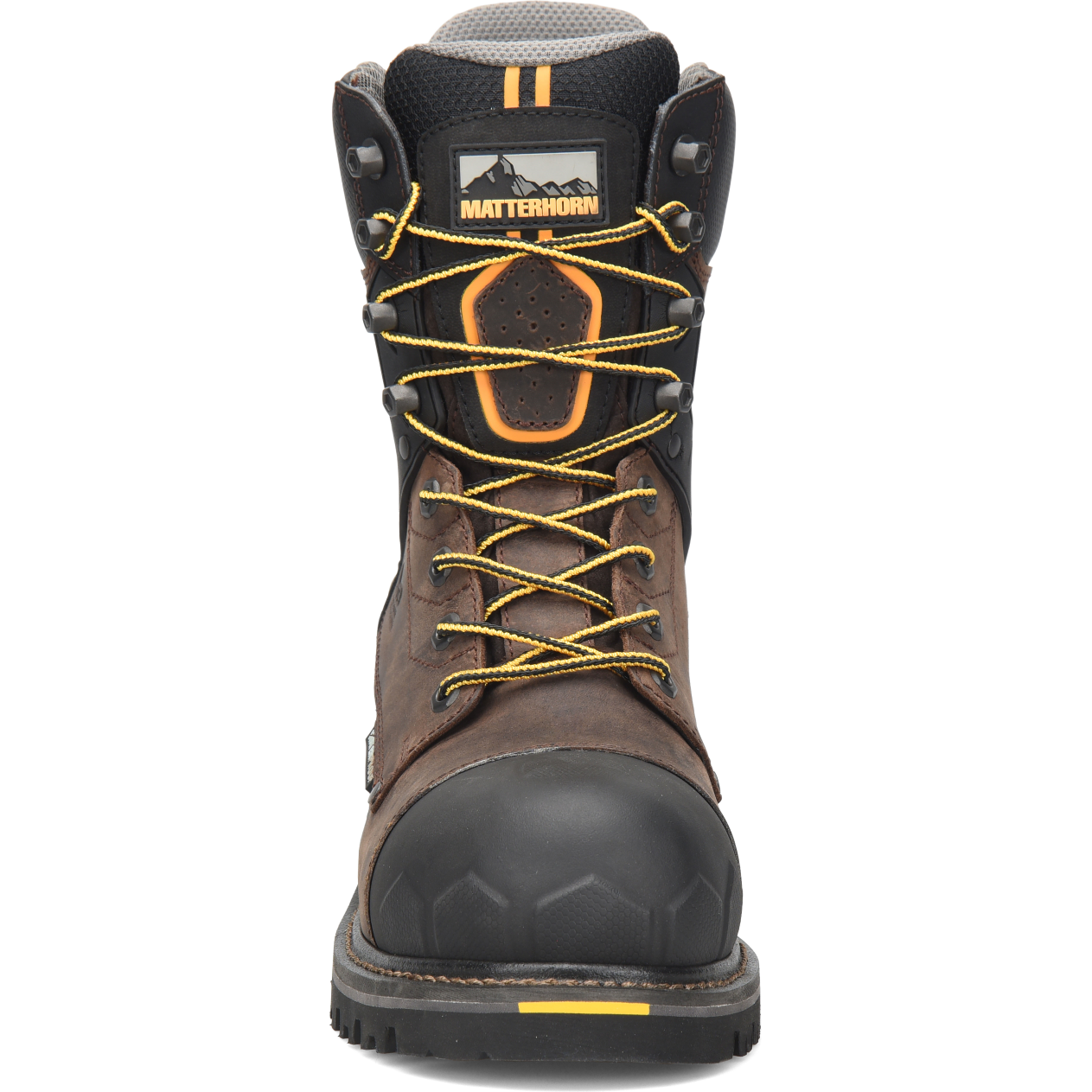 Matterhorn Men's Pr Steadfast 8" Waterproof Composite Toe Logger Work Boot -Brown- MT2558 - Overlook Boots