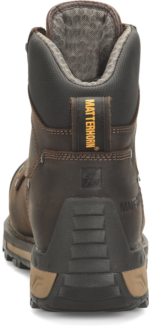 Matterhorn Men's Maximus 6" Composite Toe Waterproof Work Boot Brown MT2561 - Overlook Boots