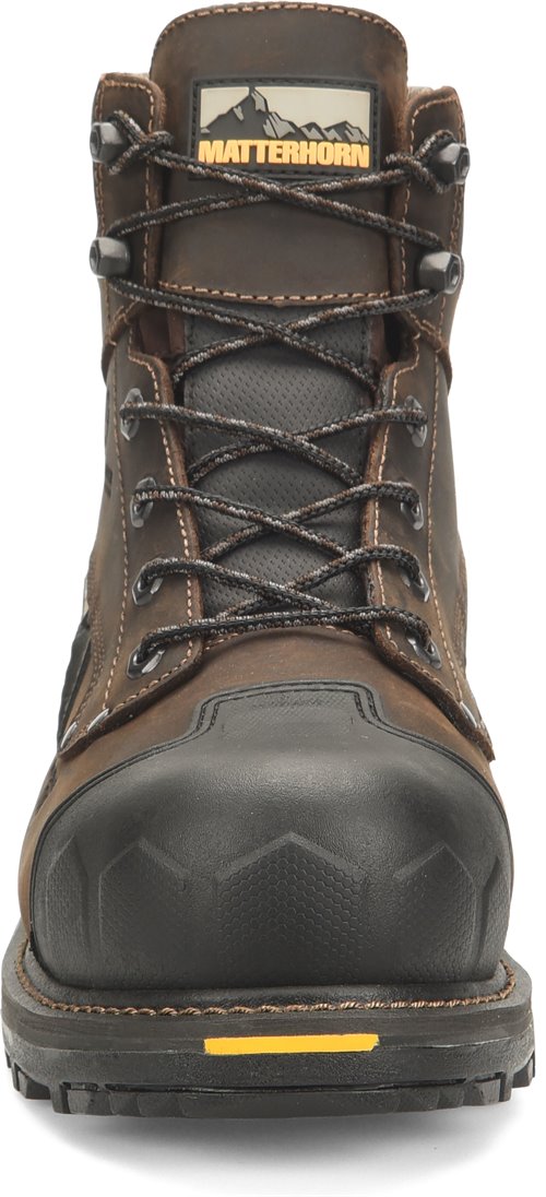 Matterhorn Men's Maximus 6" Composite Toe Waterproof Work Boot Brown MT2561 - Overlook Boots