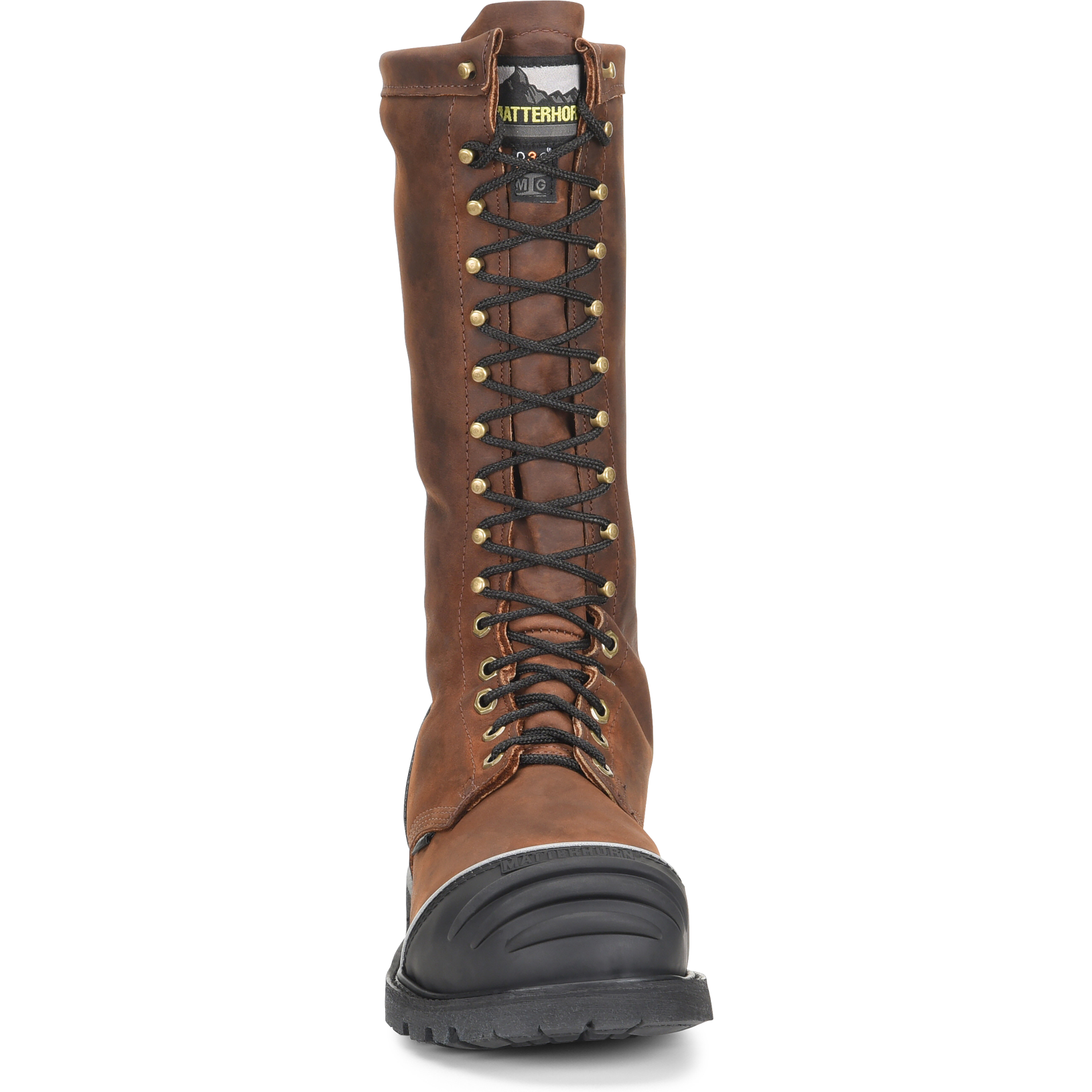 Matterhorn Men's 16" Waterproof Insulated Metguard Work Boot -Brown- MT716 - Overlook Boots