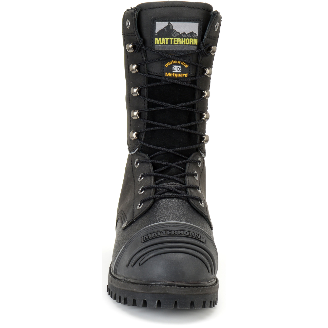 Matterhorn Men's Mulrooney 10" Steel Toe Waterproof Metguard Work Boot Black- MT903 - Overlook Boots