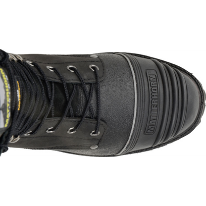 Matterhorn Men's Mulrooney 10" Steel Toe Waterproof Metguard Work Boot Black- MT903 - Overlook Boots