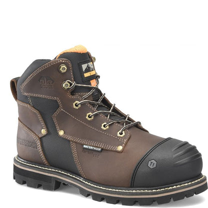 Matterhorn Men's Ibeam 6" Waterproof Composite Toe Metguard Work Boot Brown - MT2546 - Overlook Boots