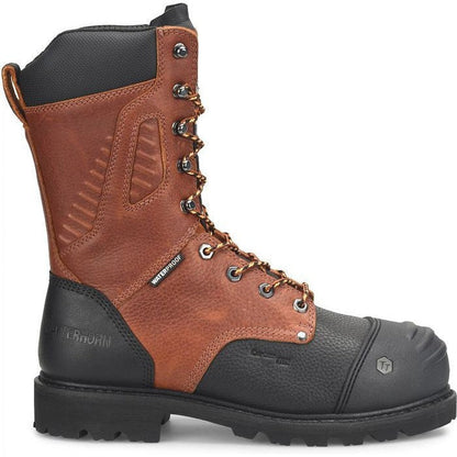 Matterhorn Men's Nickel 12" Composite Toe Waterproof Met Guard Work Boot -Brown- MT2575 - Overlook Boots