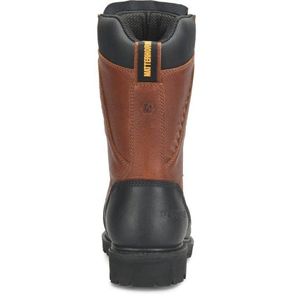 Matterhorn Men's Nickel 12" Composite Toe Waterproof Met Guard Work Boot -Brown- MT2575 - Overlook Boots