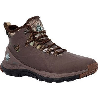 Muck Men's Outscape Max Waterproof Lace Up Hiker Work Boot -Mossy Oak MTLMDNA - Overlook Boots