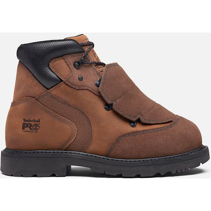 Timberland Pro Men's Ambridge 6" Composite Toe Waterproof Work Boot -Brown- TB0A66EYEM4 5 / Medium / Brown - Overlook Boots