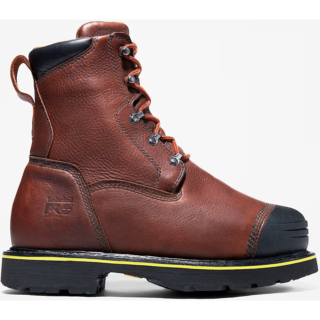Timberland Pro Men's Bannack 9" Alloy Toe Metguard Work Boot- Brown- TB1A27MG214 7 / Medium / Brown - Overlook Boots
