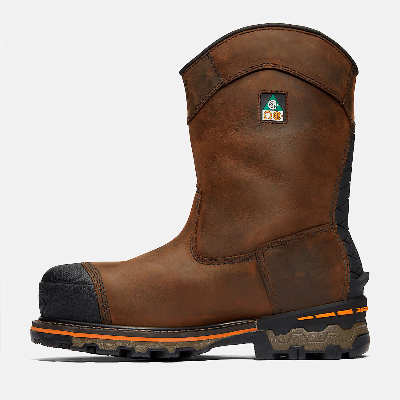 Timberland Pro Men's Boondock Comp Toe Waterproof Work Boot - Brown - TB1A4499214 - Overlook Boots