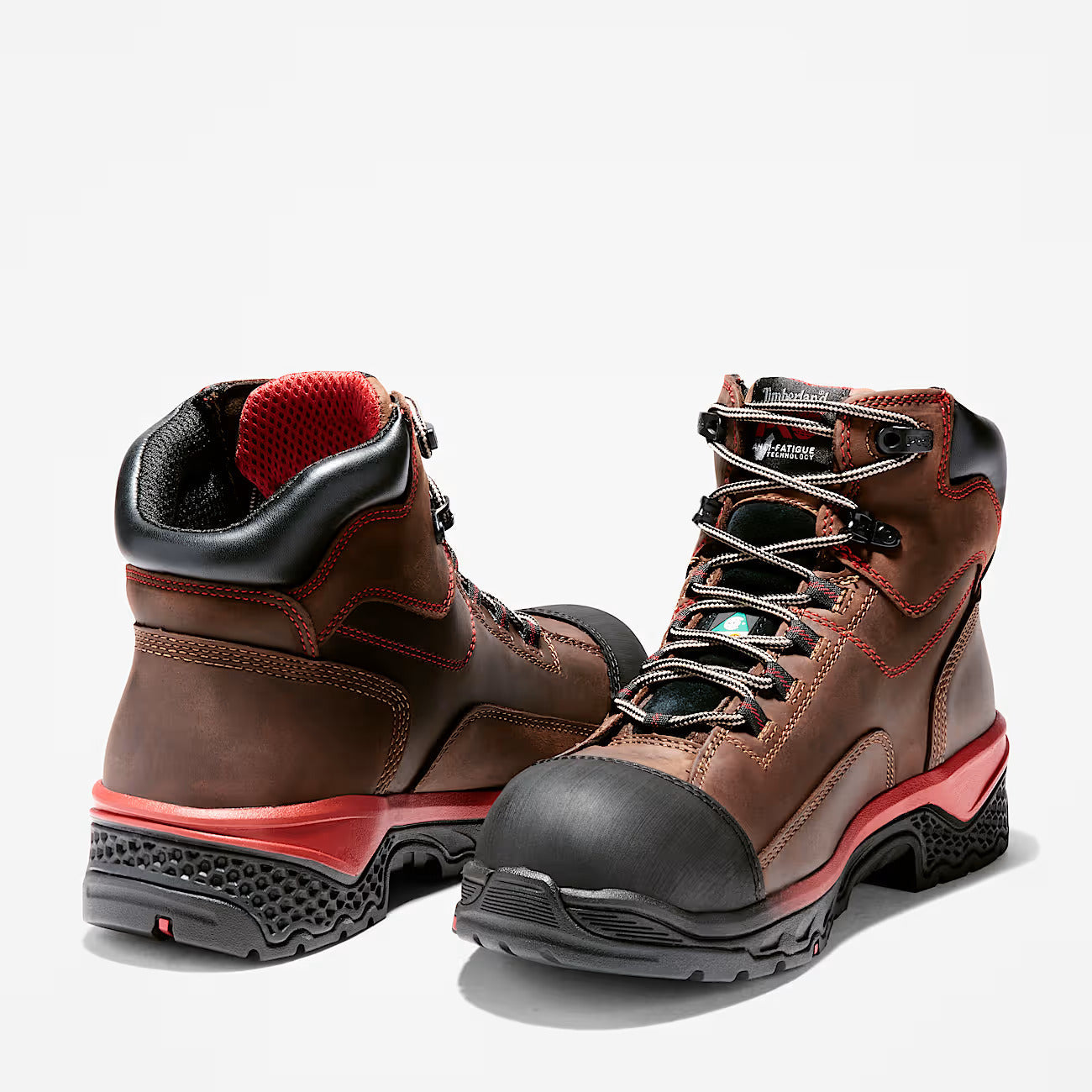 Timberland Pro Men's Bosshog 6" Comp Toe Waterproof Work Boot - Brown - TB1A1WSB214 - Overlook Boots