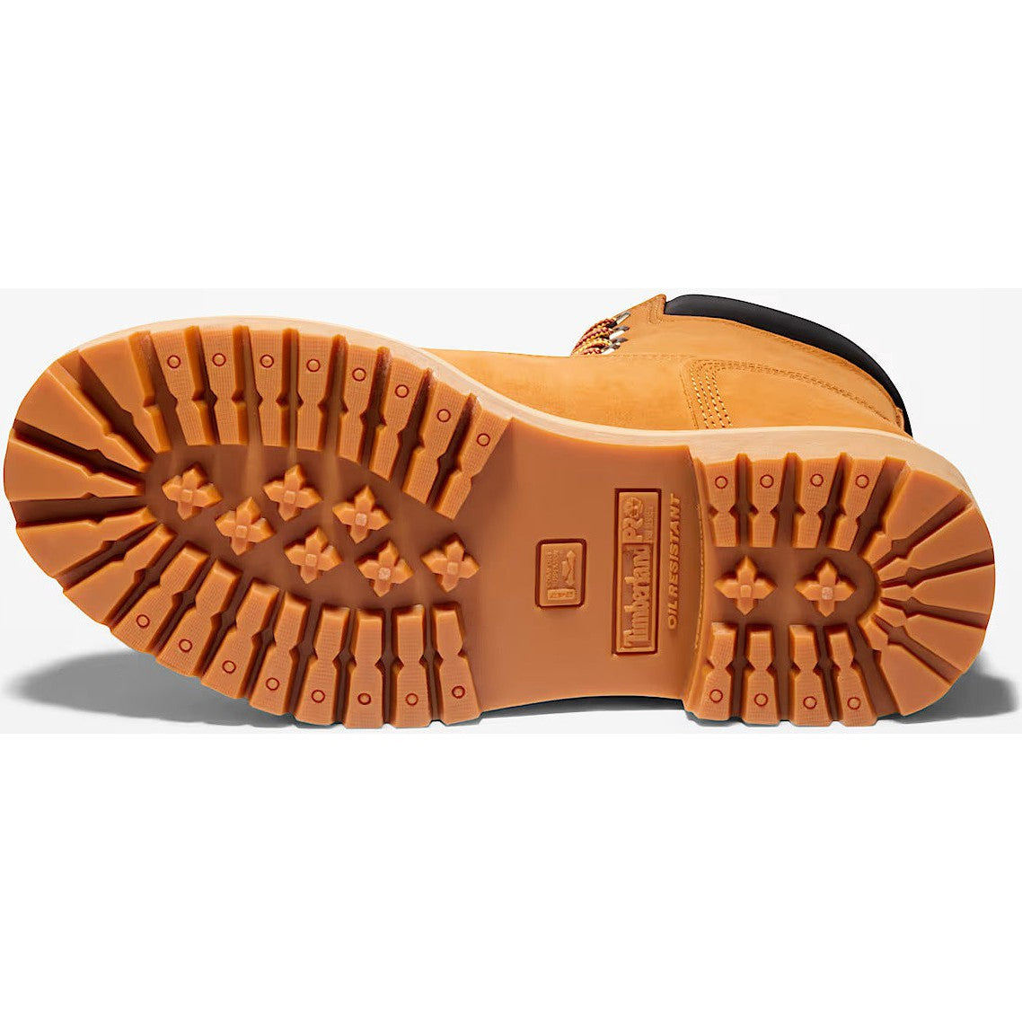 Timberland Pro Men's Direct Attach 8" Soft Toe Waterproof Work Boot- Wheat- TB126011713 - Overlook Boots