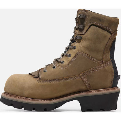 Timberland Pro Men's Evergreen Logger Composite Toe Logger Work Boot- Brown- TB1A28QQ214 - Overlook Boots