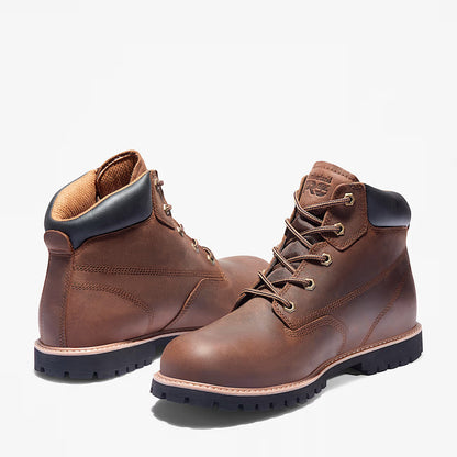 Timberland Pro Men's Gritstone 6" Soft Toe Work Boot - Brown - TB1A1WG2214 - Overlook Boots