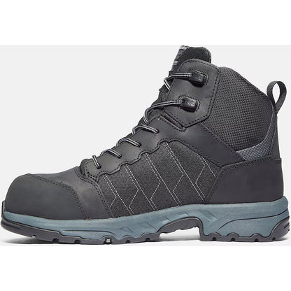 Timberland Pro Men's Payload 6" Composite Toe Moisture Work Boot- Black- TB1A27JB001 - Overlook Boots