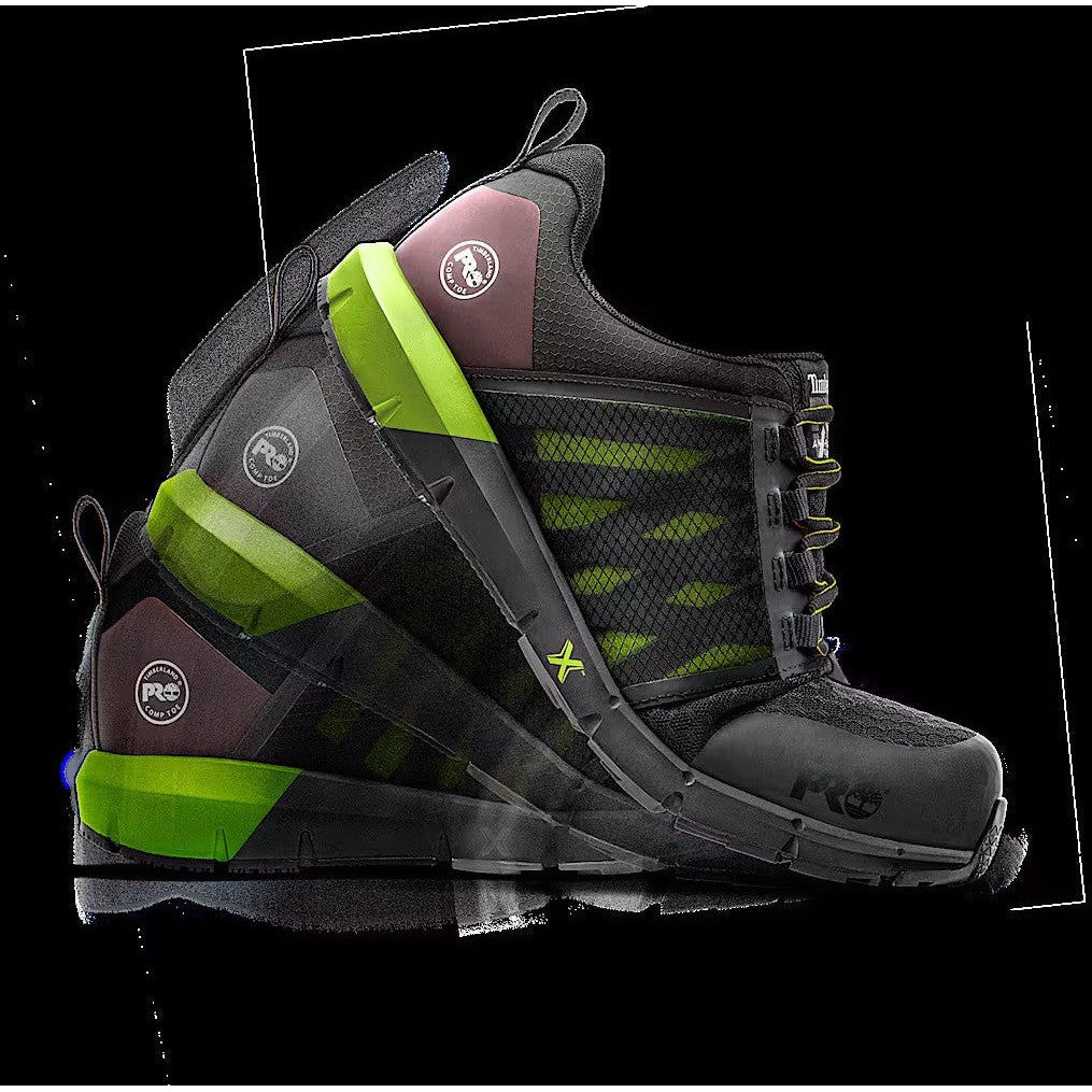 Timberland Pro Men's Radius Composite Toe Sneaker Work Shoe- Grey- TB1A27WT065 - Overlook Boots