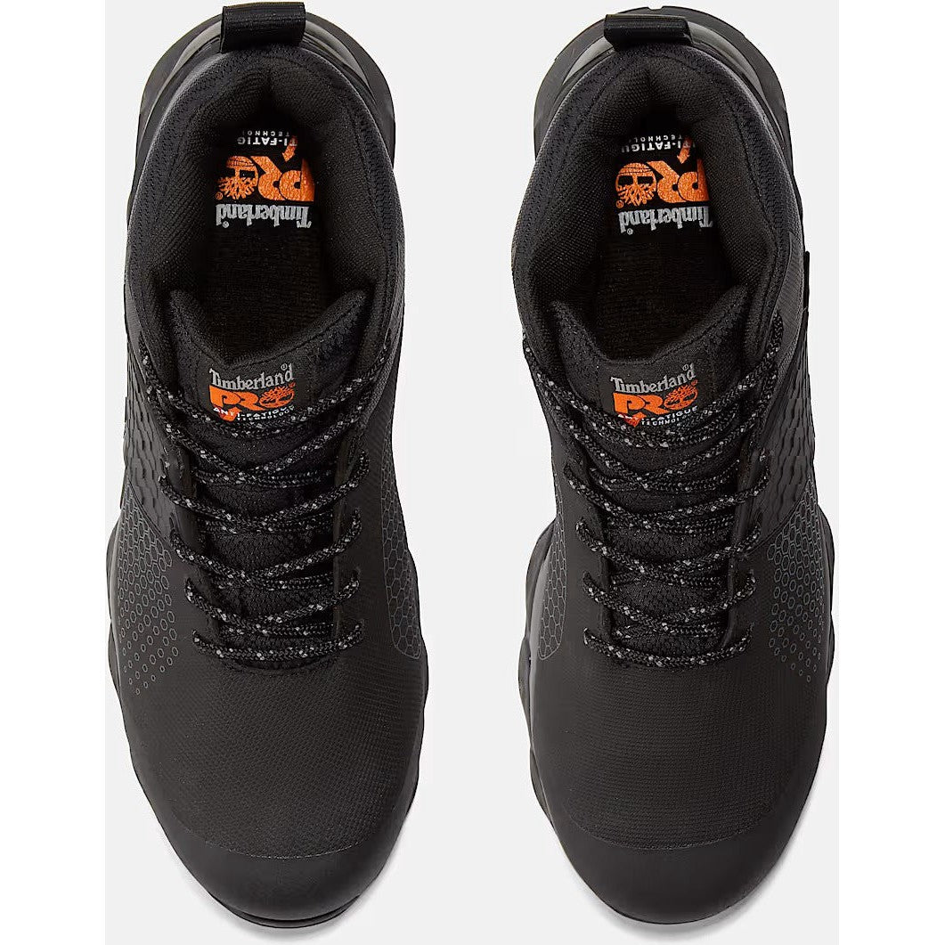 Timberland Pro Men's Ridgework Composite Toe Waterproof Work Boot- Black- TB1A1KBW001 - Overlook Boots