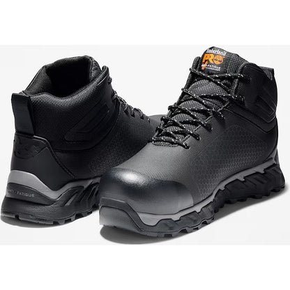 Timberland Pro Men's Ridgework Composite Toe Waterproof Work Boot- Black- TB1A1KBW001 - Overlook Boots