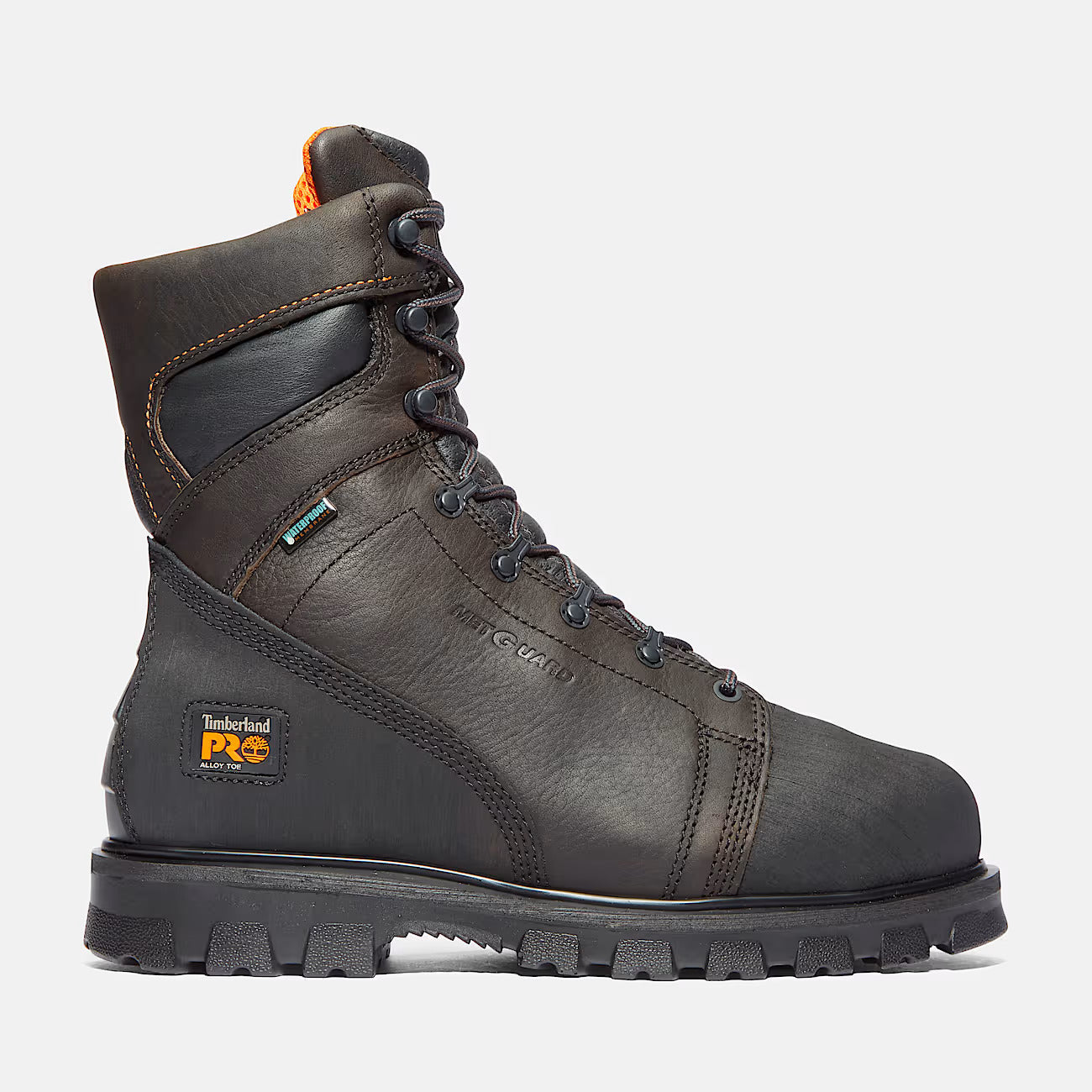 Timberland Pro Men's Rigmaster Alloy Toe Metgaurd Waterproof Work Boot - Brown - TB189649214 5 / Medium / Brown - Overlook Boots