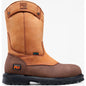 Timberland Pro Men's Rigmaster Steel Toe Waterproof Pull-On Work Boot- Brown- TB189604270 5 / Medium / Brown - Overlook Boots