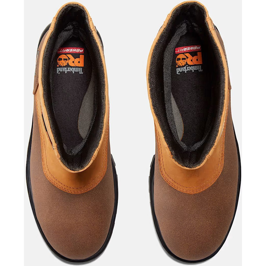 Timberland Pro Men's Rigmaster Steel Toe Waterproof Pull-On Work Boot- Brown- TB189604270 - Overlook Boots