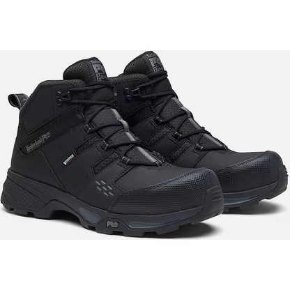 Timberland Pro Men's Switchback Lightweight Composite Toe Waterproof Driver Boot- Black- TB0A6763EDX - Overlook Boots