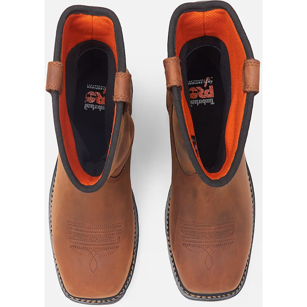 Timberland Pro Men's BOA True Grit Waterproof Pull-On Work Boot -Brown- TB0A66JQEM4 - Overlook Boots