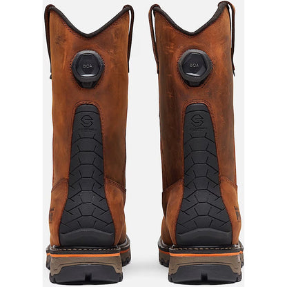 Timberland Pro Men's BOA True Grit Waterproof Pull-On Work Boot -Brown- TB0A66JQEM4 - Overlook Boots