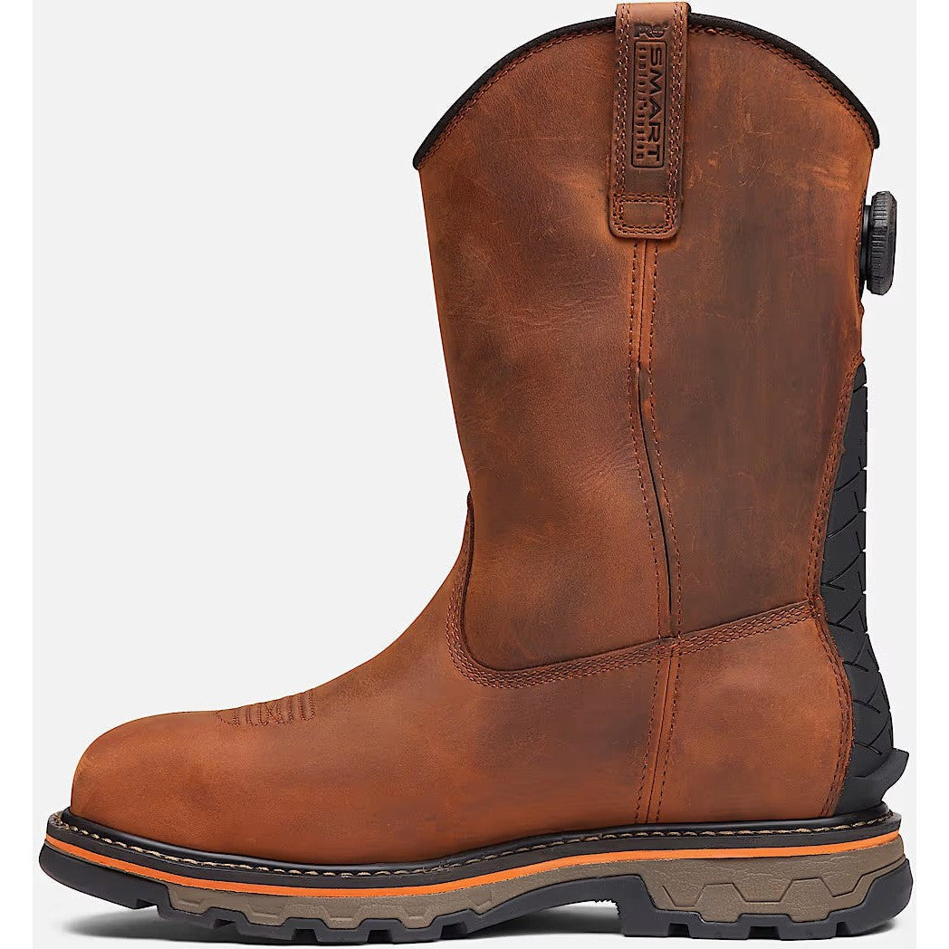 Timberland Pro Men's BOA True Grit Waterproof Pull-On Work Boot -Brown- TB0A66JQEM4 - Overlook Boots