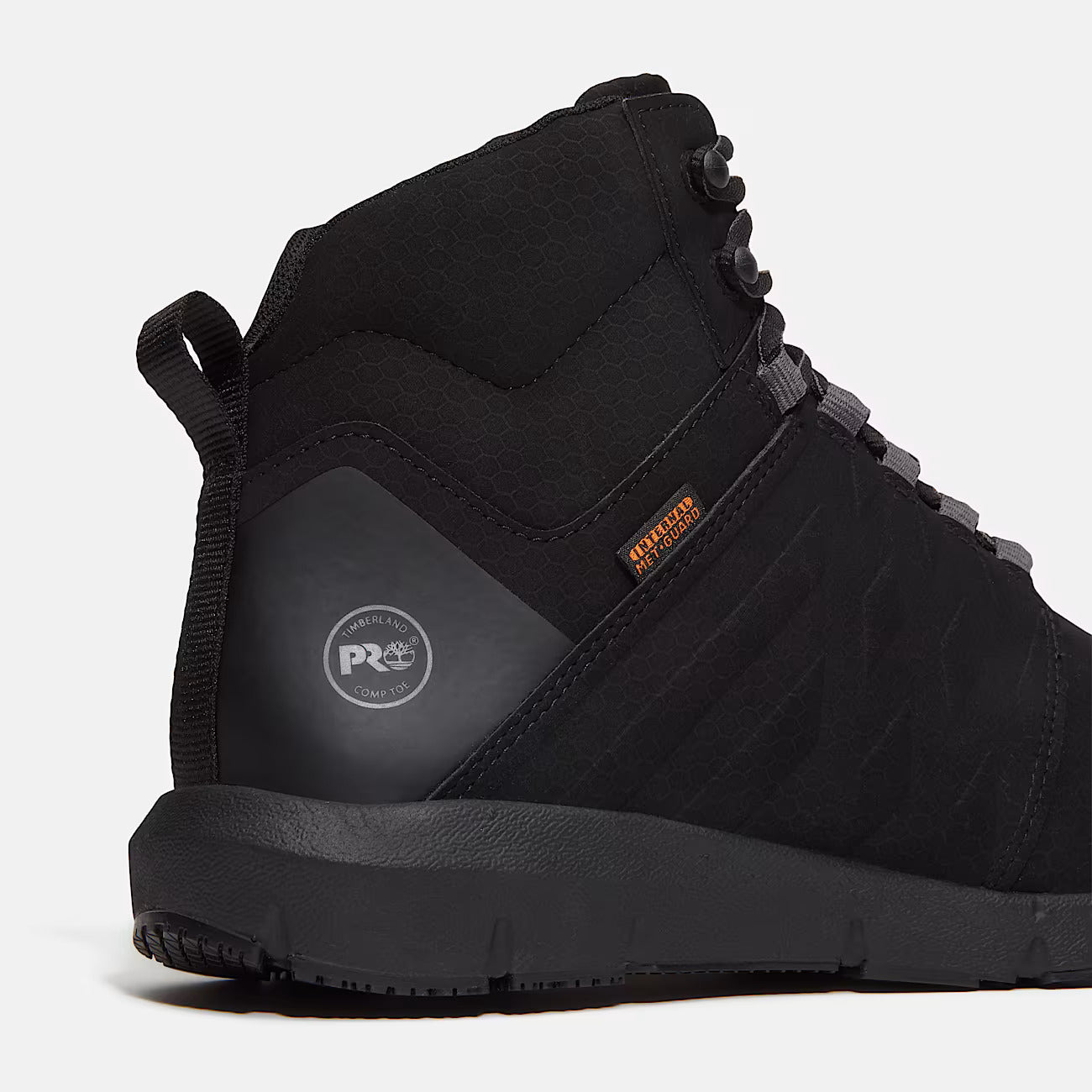 Timberland Pro Men's Radius Comp Toe Metguard Sneaker Work Shoe - Black - TB0A636KEEM - Overlook Boots