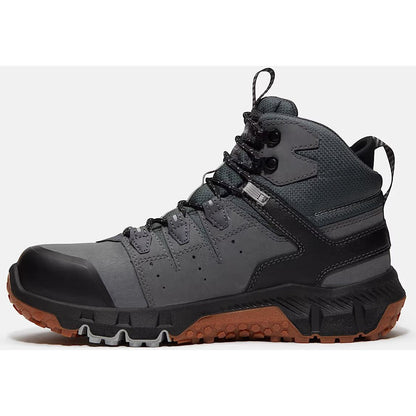 Timberland Pro Men's Tempe 6" Alloy Toe Waterproof Work Boot- Grey- TB0A67G3EJO - Overlook Boots