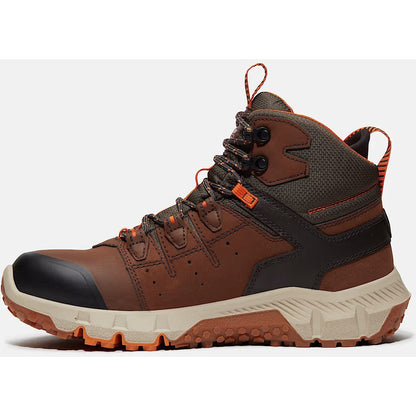 Timberland Pro Men's Tempe 6" Soft Toe Waterproof Work Boot- Brown- TB0A63WQEPB - Overlook Boots