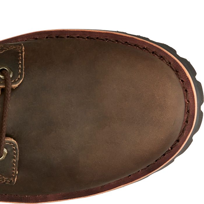 Chippewa Men's Classic 2.0 6" Plain Toe Work Boot - Brown - NC2080  - Overlook Boots