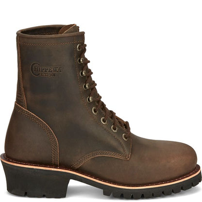 Chippewa Men's Classic 2.0 8" Composite Toe Lace Up Work Boot -Brown- NC2091 - Overlook Boots