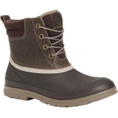 Muck Men's Originals Duck Lace Waterproof Outdoor Boot - Brown - ODL-901 15 / Dark Brown - Overlook Boots