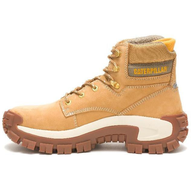 CAT Men's Invader Hi Steel Toe Work Boot - Honey Reset - P91286  - Overlook Boots