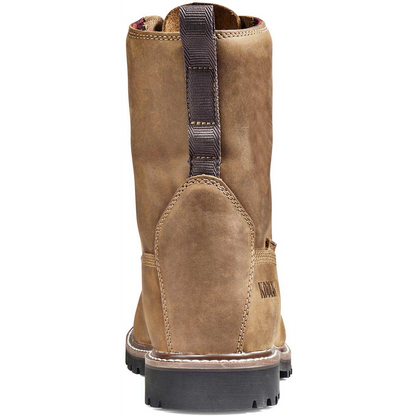Kodiak Men's Mckinney 8" Composite Toe Waterproof Safety Work Boot -Brown- 4NLSBN - Overlook Boots