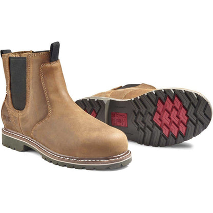 Kodiak Women's Bralorne Composite Toe Waterproof Safety Work Boot -Brown- 4TDFBN - Overlook Boots