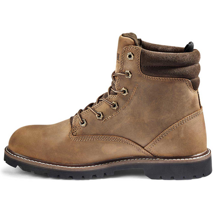 Kodiak Men's Mckinney 6" Waterproof Slip Resistant Safety Work Boot -Brown- 4TDQBN - Overlook Boots
