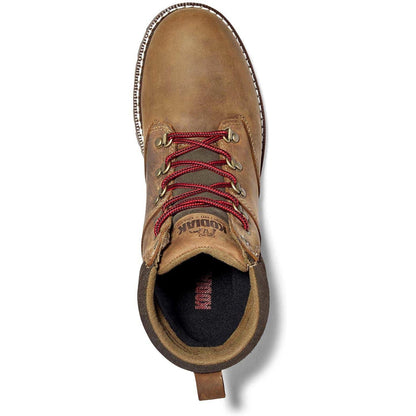 Kodiak Women's Bralorne 6" Waterproof Slip Resistant Safety Work Boot -Brown- 4TDSBN - Overlook Boots