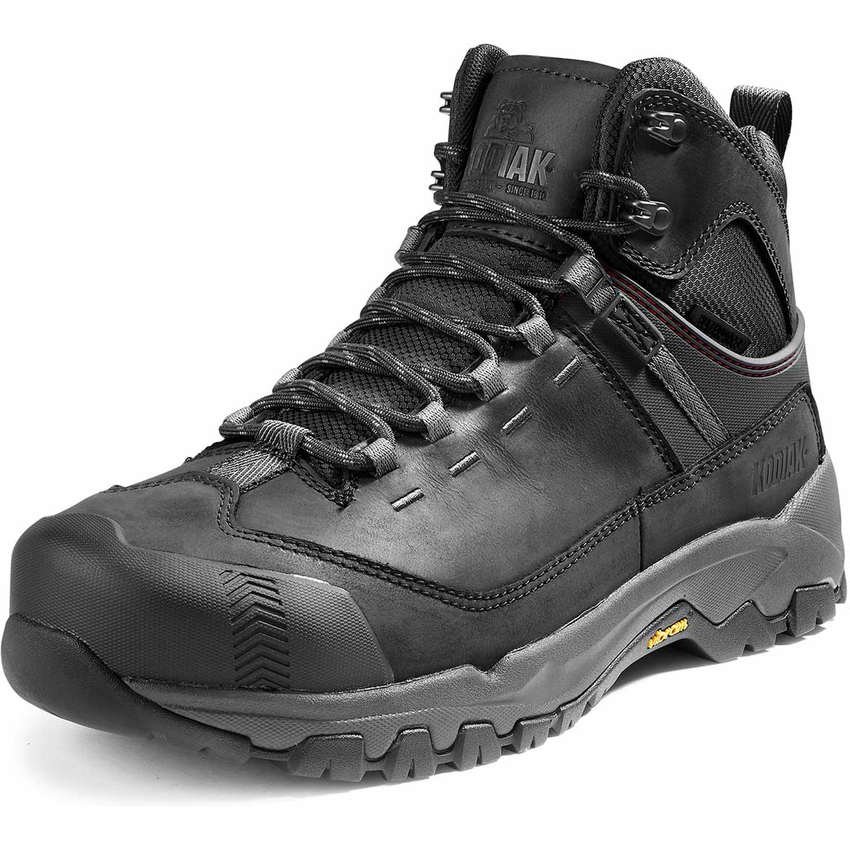 Kodiak Men's Quest Bound Composite Toe Waterproof Hiker Work Boot -Black- 4TELBK - Overlook Boots