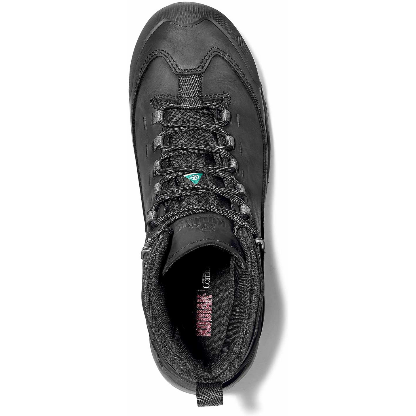 Kodiak Men's Quest Bound Composite Toe Waterproof Hiker Work Boot -Black- 4TELBK - Overlook Boots