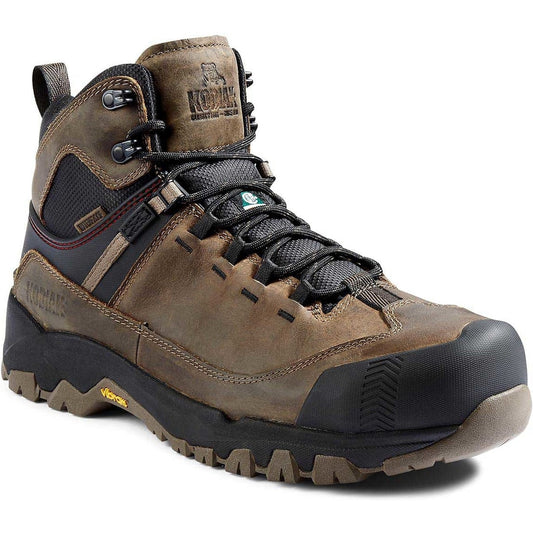Kodiak Men's Quest Bound Composite Toe Waterproof Hiker Work Boot -Fossil- 4TELFS - Overlook Boots